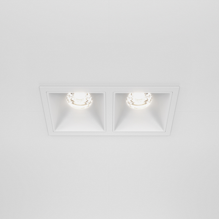 Светильник встраиваемый Technical DL043-02-10W4K-D-SQ-W