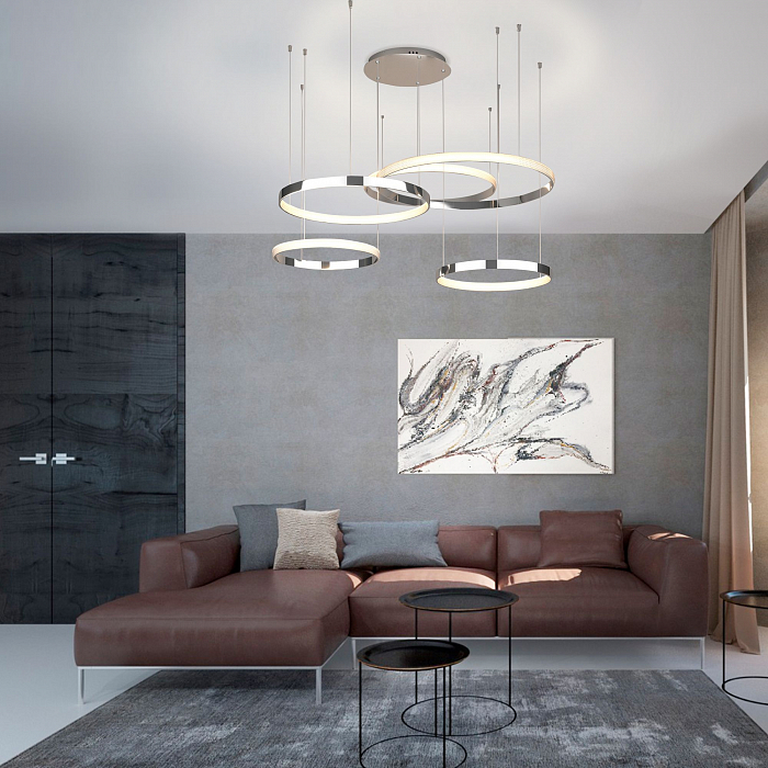 Люстра Eurosvet 90175/5 хром