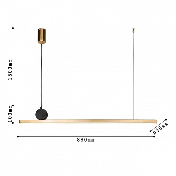 Люстра светодиодный F-Promo 4061-1P