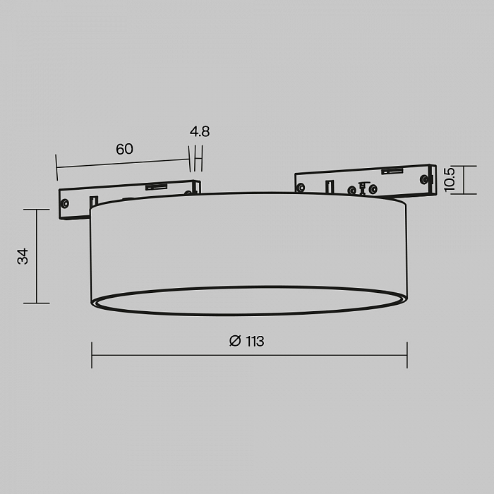 Трековая система Technical TR189-1-12W4K-B