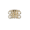 Бра NewRgy E91-ф300*H190 H GOLD