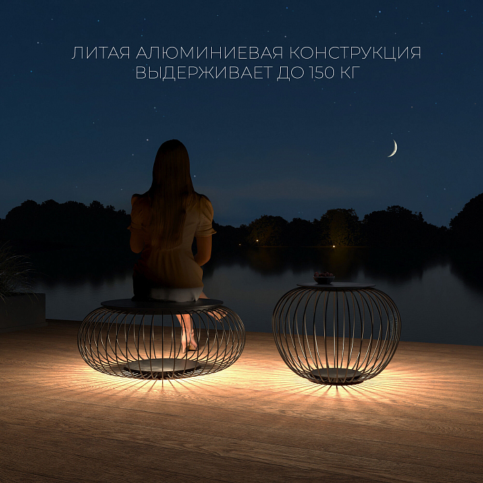 Уличный светильник Elektrostandard 35178/F черный