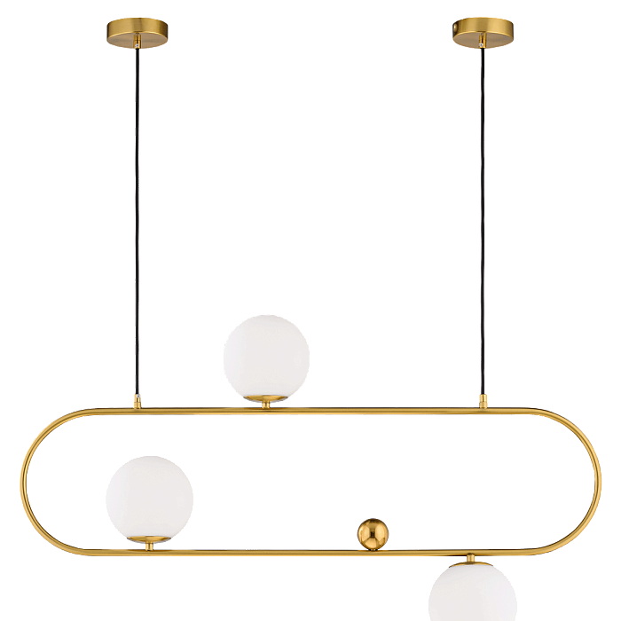 Люстра NewRgy 311P/3 BRONZE