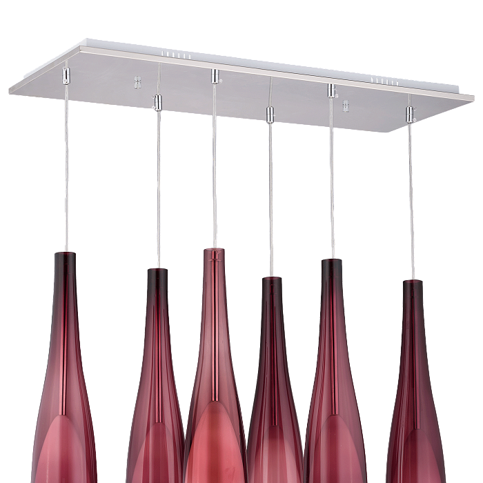 Светильник большой Sfera Sveta 5043/6 PURPLE