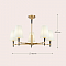 Люстра на штанге Maytoni H001CL-05BS