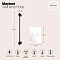 Бра светодиодное Maytoni MOD413WL-L6B3K