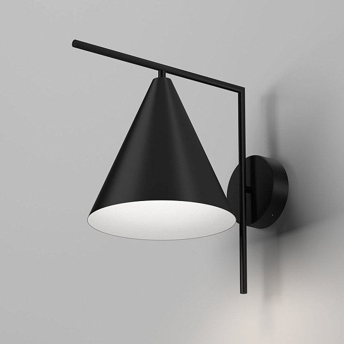 Светильник садово-парковый со светодиодами Bevel черный 35184/D черный Уличный светильник Elektrostandard 35184/D черный