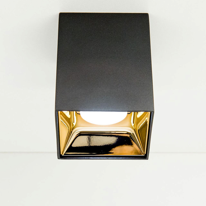 CL7440213 Старк Черный+Медь Св-к Потол. 12W*3500K Светильник накладной  CL7440213