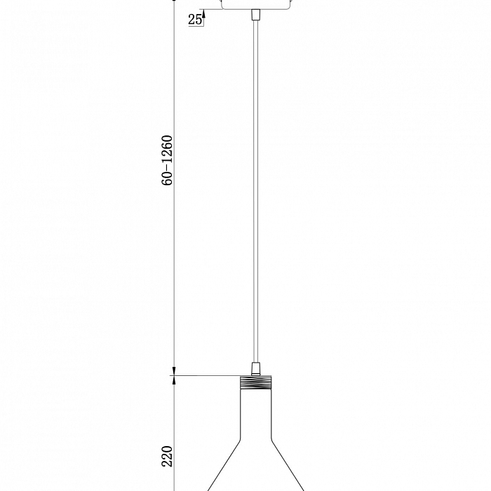 Светильник одинарный Freya FR8010PL-01GB
