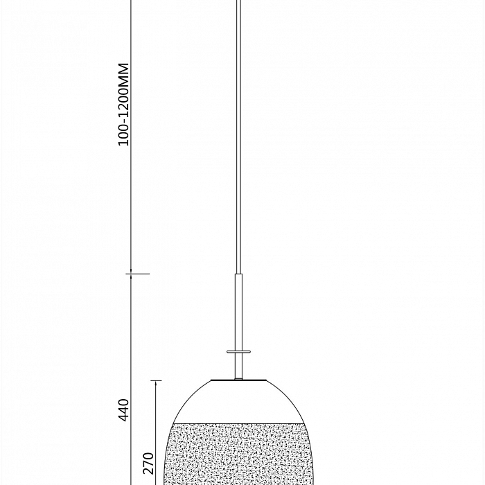 Светильник одинарный Maytoni P072PL-L5W3K