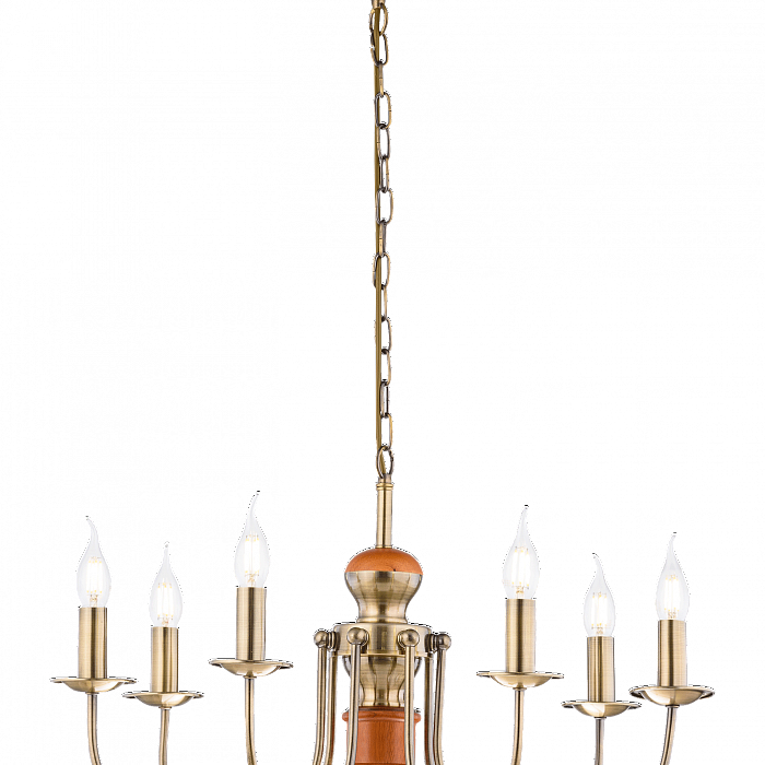 Люстра подвесная Sfera Sveta 85951/7 AB+BEE