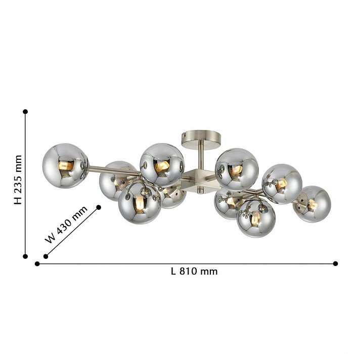 Люстра потолочная Favourite 2650-10U
