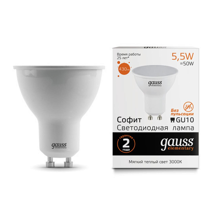 Лампочка GAUSS 13616_GAUSS