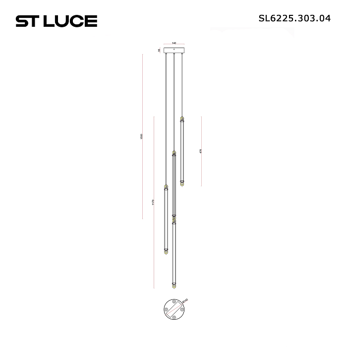 ST LUCE SL6225.303.04
