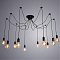 Люстра подвесная ARTE LAMP A9184SP-10BK