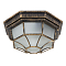 Уличный светильник настенно-потолочный ARTE LAMP A3121PF-1BN