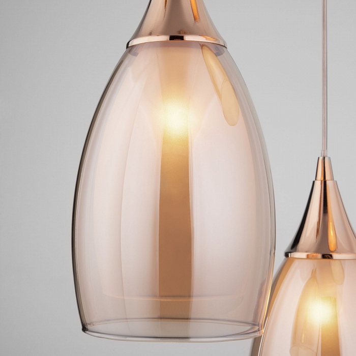 Люстра тройной Eurosvet 50085/3 золото