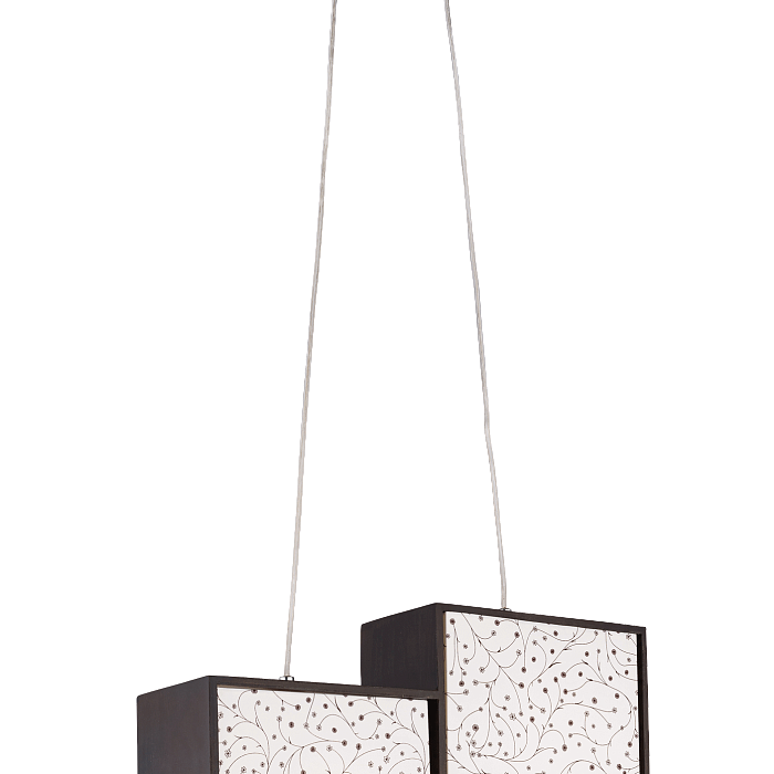 85502/2P WENGUE+CH (1/4) Люстра Люстра двойной Sfera Sveta 85502/2P WENGUE+CH