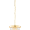 Люстра NewRgy 2718E/3A GOLD+CLEAR