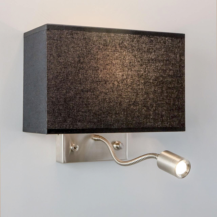 CL704301 Декарт Хром.Мат+Черный Св-к Настенный Бра светодиодное  CL704301