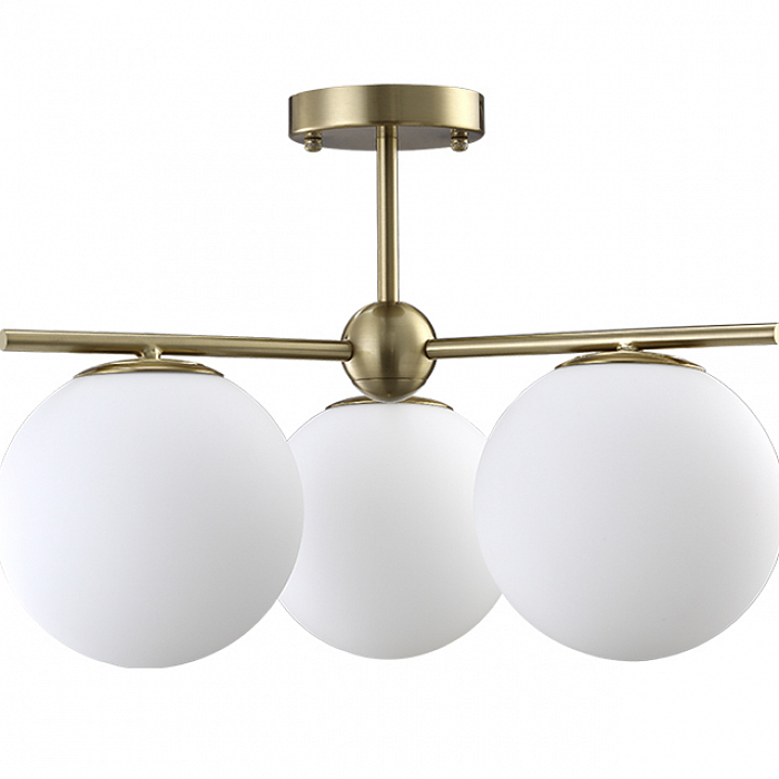 Люстра Crystal Lux FELIZ SP-PL3 BRONZE/WHITE