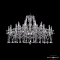 Люстра большая Bohemia Ivele Crystal 1413/16+8/400 Ni