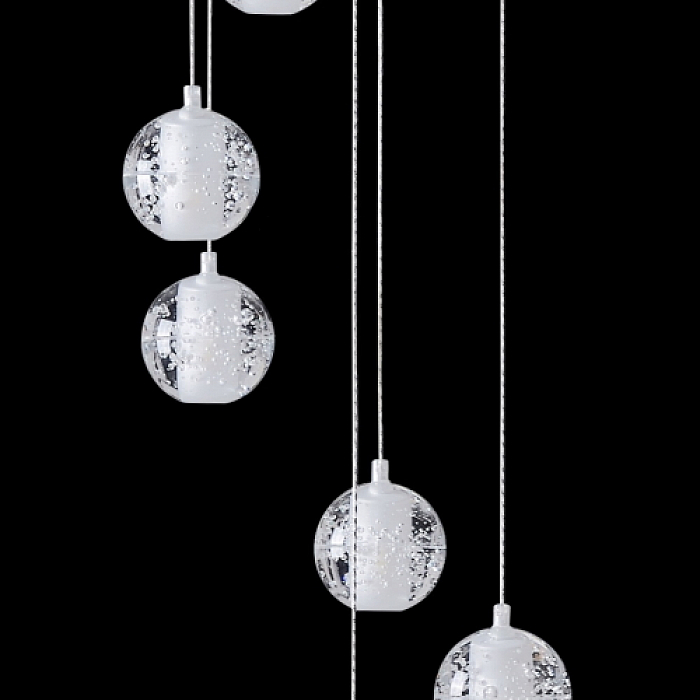 Светильник каскадный Crystal Lux GASPAR SP9 D300 WHITE