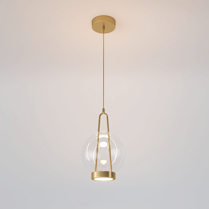 Светильник Eurosvet 50267/1 LED латунь