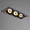 Спот встраиваемый ARTE LAMP A5930PL-3BK