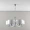 CL466150 Эвита Хром+Белый Св-к Люстра Люстра подвесная  CL466150