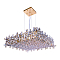 Люстра NewRgy 2874E/16A GOLD+CLEAR