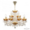 Люстра Bohemia Ivele Crystal 5402/8+4/195 G Amber/M-1H