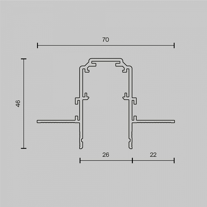 Трековая система Technical TRX034-422.12W
