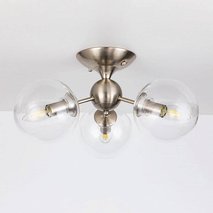 CL102131 Томми Хром Мат. Св-к Люстра Люстра потолочная  CL102131