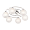 CL121160 Отто Белый+Хром Св-к Люстра Люстра потолочная  CL121160