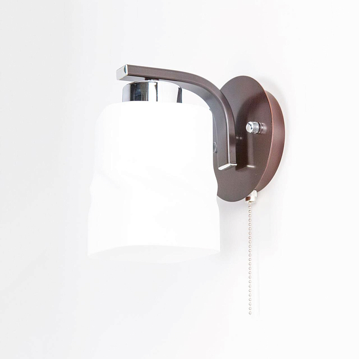 CL126312 Берта Хром+Венге Св-к Бра Бра на 1 лампу  CL126312