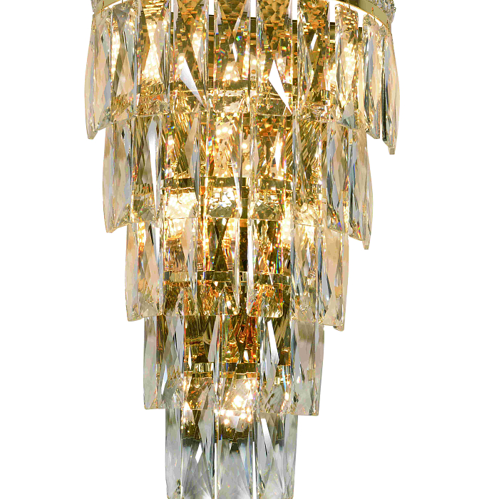 Светильник NewRgy W2785E/4+3A GOLD+CLEAR
