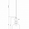 Светильник одинарный Maytoni P035PL-01CH