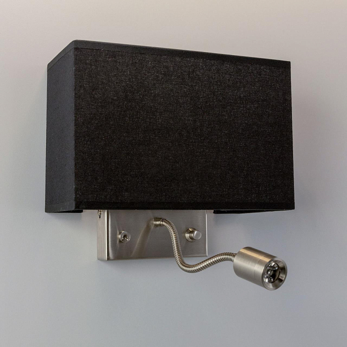 CL704301 Декарт Хром.Мат+Черный Св-к Настенный Бра светодиодное  CL704301