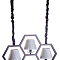 Светильник тройной Sfera Sveta 8240/3 BK