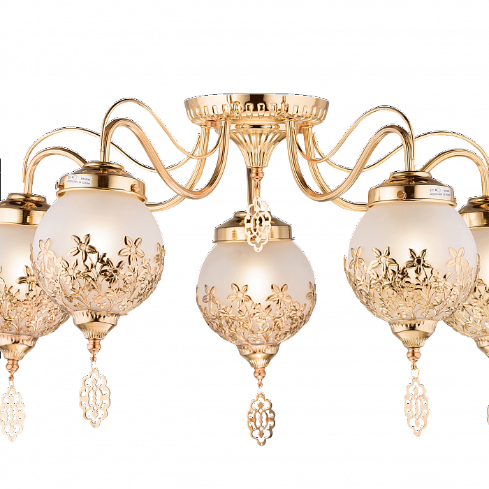 Люстра потолочная Sfera Sveta 4552/5 GOLD