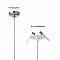Светильник Crystal Lux VERANO SP1 SILVER