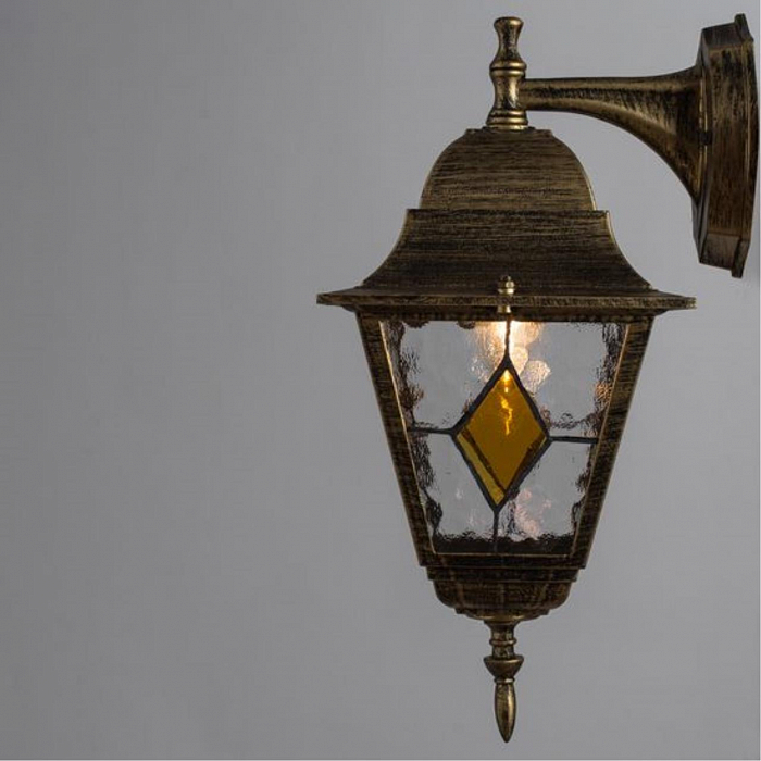 Уличный светильник настенный ARTE LAMP A1012AL-1BN
