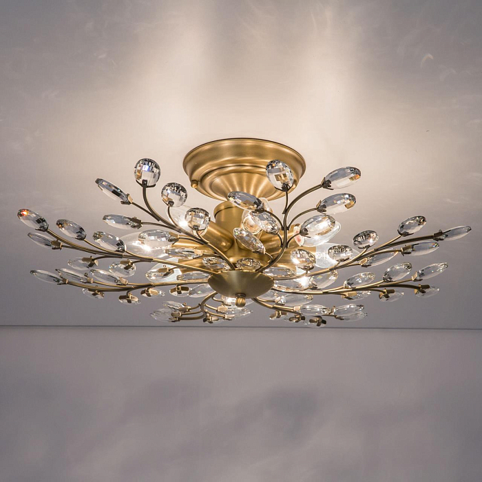 CL315183 Серенада Бронз+Прозр Св-к Люстра Люстра потолочная  CL315183