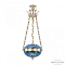 Светильник подвесная Bohemia Ivele Crystal 71000P/30 GW Aquamarine/M-1H Y8
