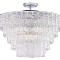 Люстра NewRgy 5011/15CR CHROME+CLEAR LIGHT