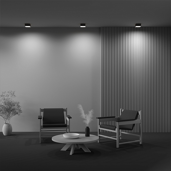 Светильник Technical C032CL-12W3K-SQ-B