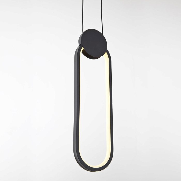 Подвесной светильник LED4U 8576 Светильник светодиодный LED4U 8576 BK