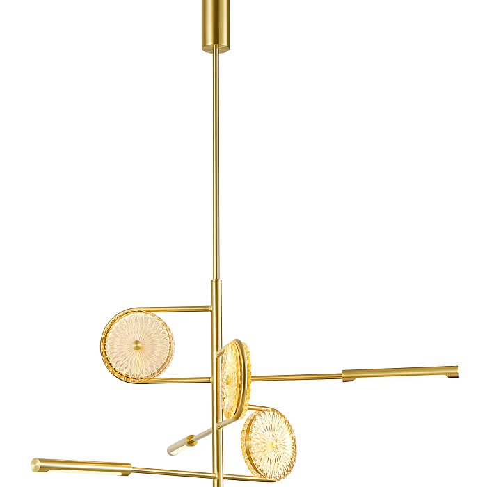 Люстра NewRgy AP9446-3 YELLOW