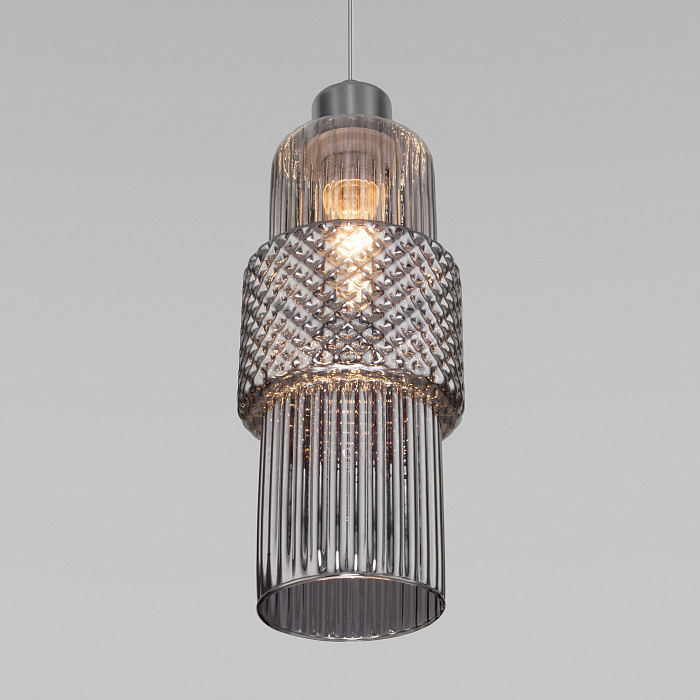 Люстра одинарный Eurosvet 50209/1 хром